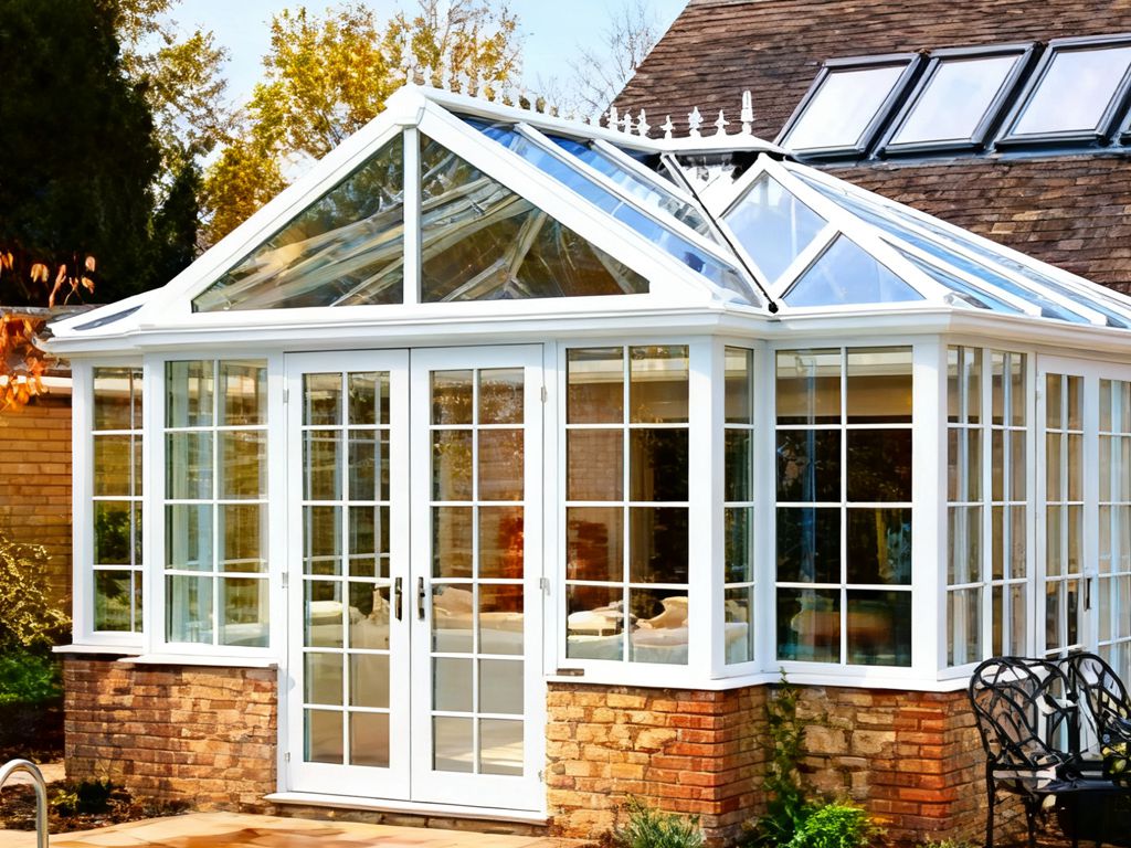 White Victorian Greenhouse With Swimming Pool Ysgh 187